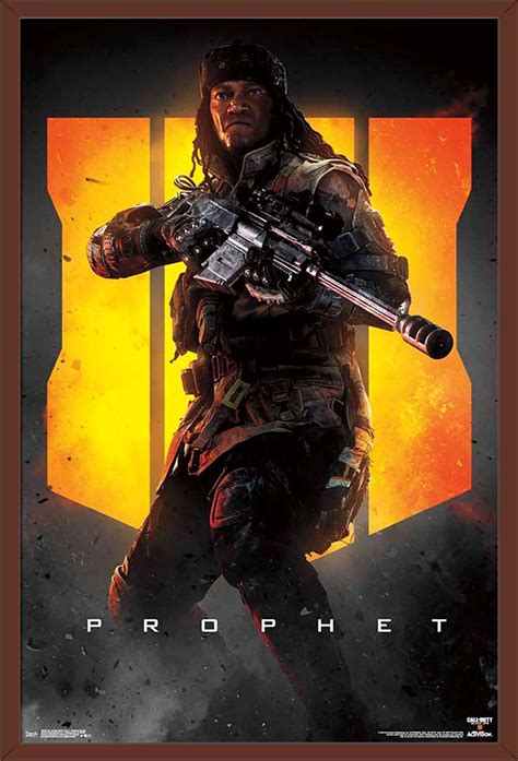 Call Of Duty Black Ops 4 Prophet Key Art Poster