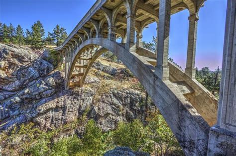 Beaver Creek Bridge Fan Photofridayblack Hills And Badlands South Dakota