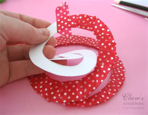 clare s creations spiral washi tape flower tutorial lots of photos