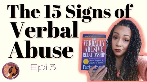 The 15 SIGNS OF VERBAL ABUSE? | WHAT IS VERBAL ABUSE? | HOW DO I KNOW