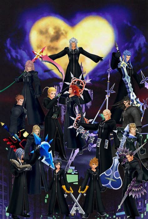 Kingdom Hearts Organization 13 Wallpapers Top Free Kingdom Hearts