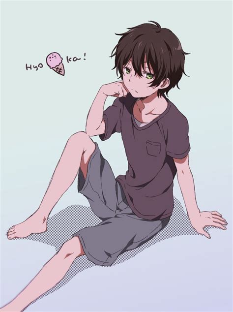 Oreki Houtarou1142020 Zerochan Hyouka Cute Anime Boy Anime Boy