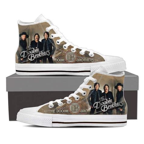 The Doobie Brothers Mens High Top Sneakers In 2022 Men S High Top