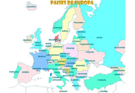¿Cuantos países tiene Europa? | ¿cuales son? - Descubrelo