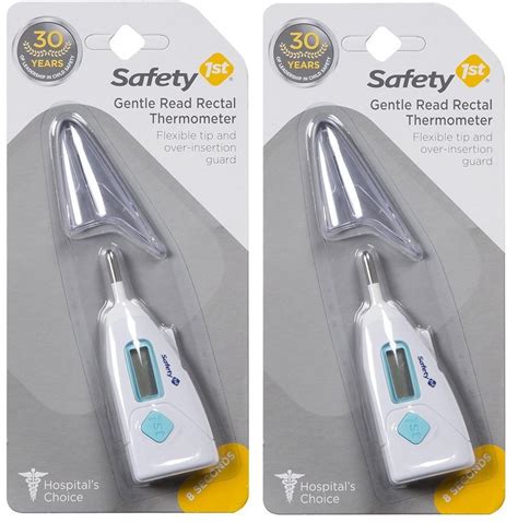 Safety 1st Gentle Read Rectal Thermometer Pack Of 2 Uk
