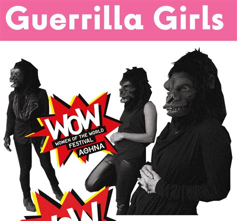 The Guerrilla Girls The Art Of Behaving Badly Gig — Guerrilla Girls