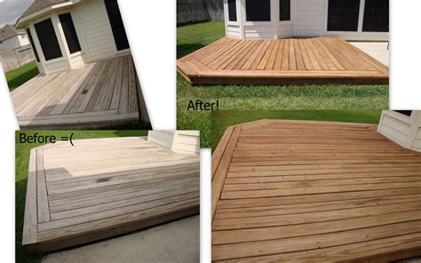 Deck stain is more than just drab colors. wood stain grey