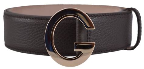 Gucci Brown New Womens 362732 Leather G Buckle 36 90 Belt Leather