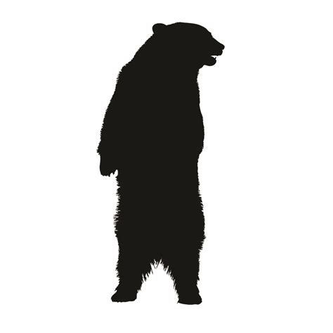Free Black Bear Silhouette Pattern Download Free Black Bear Silhouette