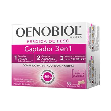 Oenobiol Captador 3 Em 1 60 Cápsulas Pharma Scalabis
