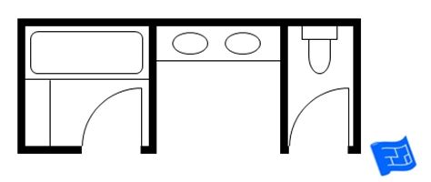 Bathroom plans for small baths, master baths, powder rooms. Master Bathroom Floor Plans