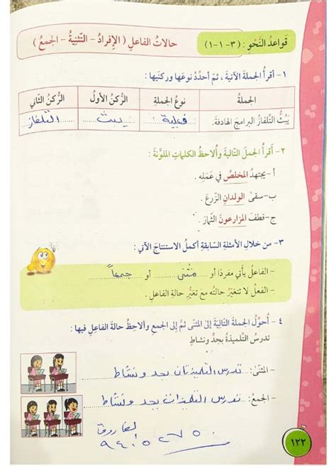 يمكن استخدام الأقواس () للتعامل مع مجموعة من الكلمات. حل كتاب العربي الصف الخامس الوحدة الثالثة الفصل الاول الفاروق 2020 | مدرستي الكويتية