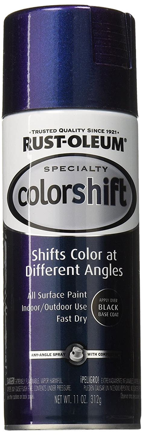 Rust Oleum 254860 11 Ounce Specialty Spray Color Shift Galaxy Blue