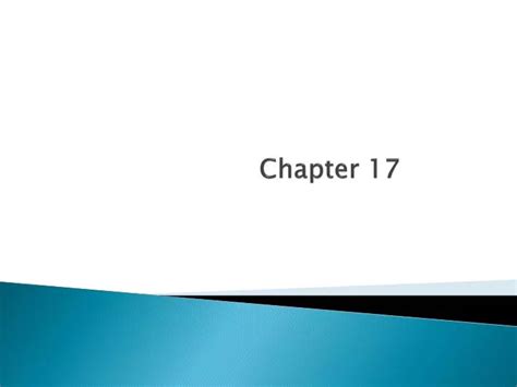 Ppt Chapter 17 Powerpoint Presentation Free Download Id2358863