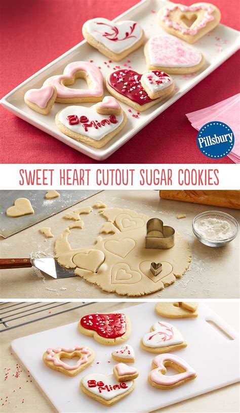 Bake 12 to 16 minutes or until edges are light golden brown. Sweet Heart Cutout Sugar Cookies | Recipe | Sugar cookies ...