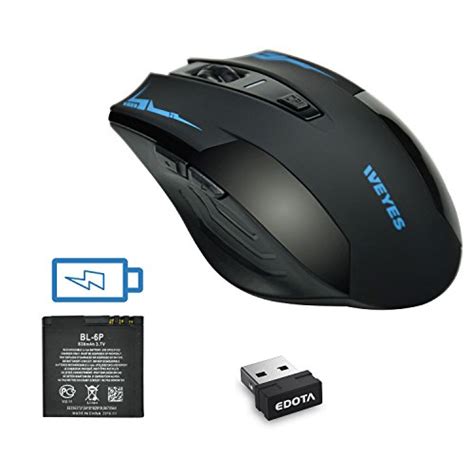 Edota 24g Professional Rechargeable Wireless Gaming Mouse