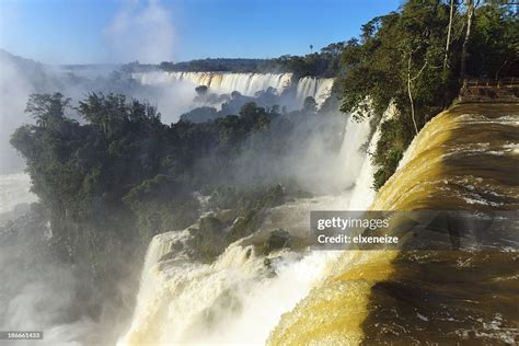 Vue Sur Les Chutes Diguazu Photo Getty Images