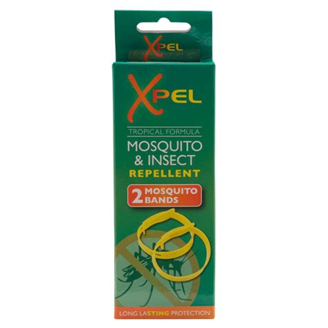 Xpel Xpel Mosquito And Insect Wrist Bands X2 Russells British Store