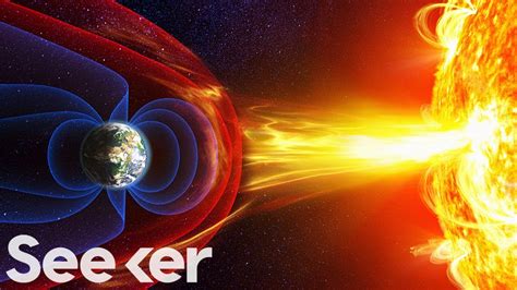 How Earths Magnetic Field Twists And Buckles During Solar Storms Youtube