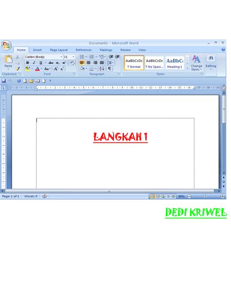 Garis tepi batas ini sebenarnya tidak terlalu berpengaruh pada pengunaaan ms word. Memunculkan Garis Tepi Pada Microsoft Word 2007 | Dedi Purnomo