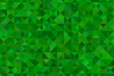 Dark Green Triangle Mosaic Background Graphic By Davidzydd · Creative