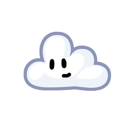 Cloudybfb Bfb Freetoedit Cloudy Jr Sticker By Kittystickmin