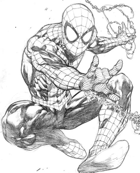 Spiderman Art Sketch Spiderman Comic Wolverine Art Character Art