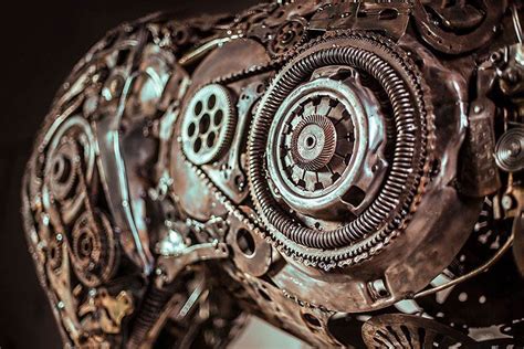 Steampunk Animal Sculptures Made Of Scrap Metal By Hasan Novrozi
