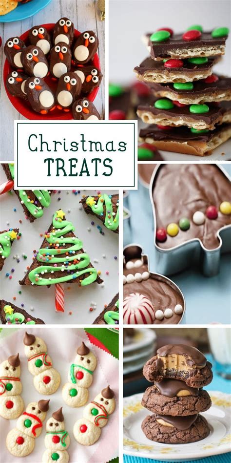 And the more there are, the merrier the holidays will be. 40+ Fun Christmas Treats To Make With Your Family | Christmas treats, Kids christmas treats ...