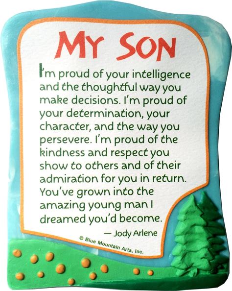 I Am Proud Of You My Son Quotes The Quotes