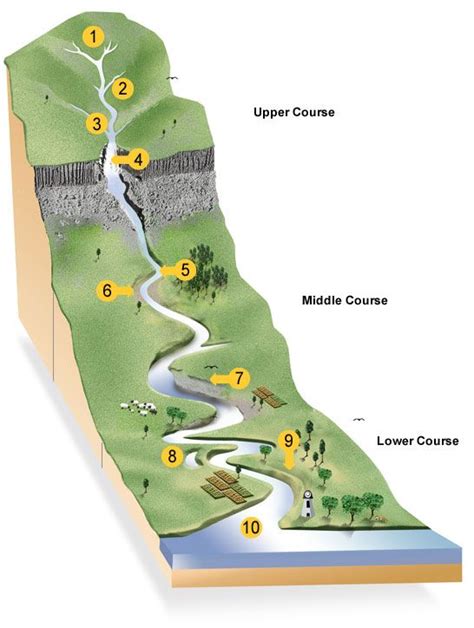 River Formation Diagram