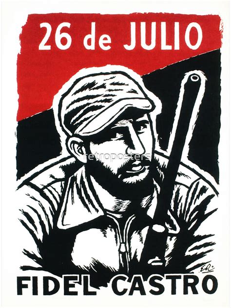 26th Of July 1953 Movement Fidel Castro Cuban Revolution Propaganda