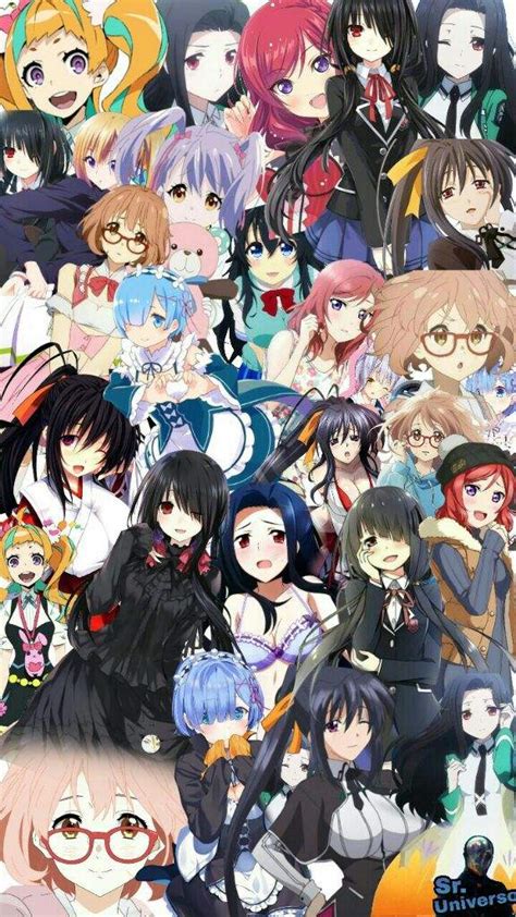 20 Anime Girl Waifus Wallpaper
