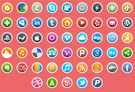 50 Free Social Media Icon Sets The Jotform Blog
