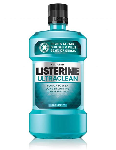 Listerine Ultraclean Cool Mint Antiseptic Mouthwash Listerine