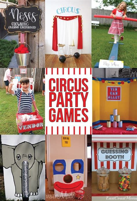 The Best Circus Party Ideas Games Food And More Circus Theme