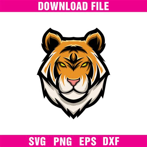 Tiger Logo Svg Tiger Logo Png Tiger Face Logo Svg Logo Sv Inspire
