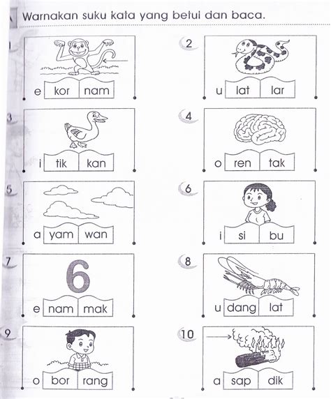 Kssr Bahasa Malaysia Tahun 1 Latihan Pengukuhan 3