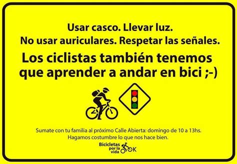 Reglas De Un Ciclista Urbano Bike Yard Sticks Bicycle Bicycles
