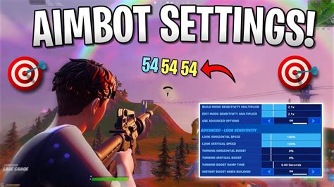 my secret linear headshot only aimbot controller settings for fortnite ps4 ps5 xbox pc