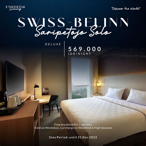 Jual Hotel Swiss Belinn Saripetojo Solo Shopee Indonesia