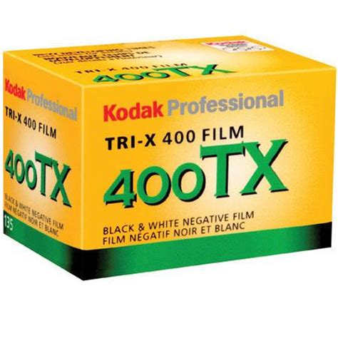 Kodak Professional Tri X 400 Black And White Negative Film 35mm Roll