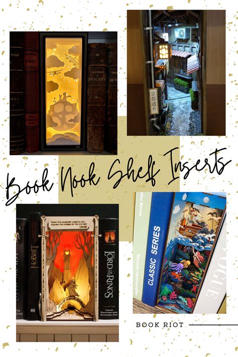 Book Nook Shelf Inserts That Are Just Too Cool Book Riot