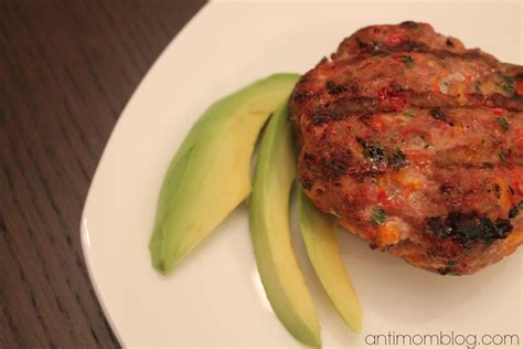 Avocado Turkey Burgers 21 Day Fix Approved The Anti Mom Blog