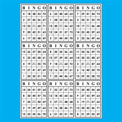 Paper Bingo Sheets Bingo Cards To Print Bingo Sheets Free Printable