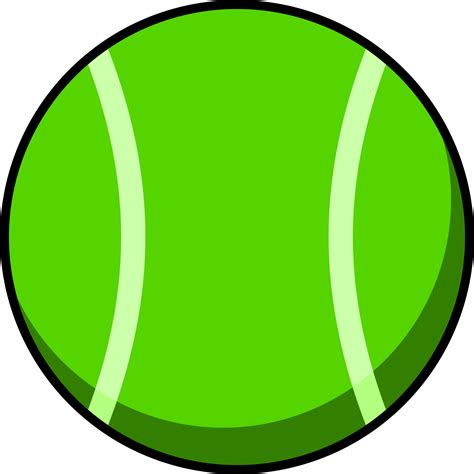 Green Tennis Ball Sport Icon 28653703 Png