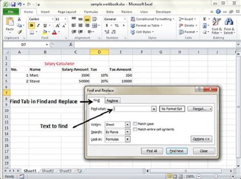 Find And Replace In Excel Megatek Ict Academy