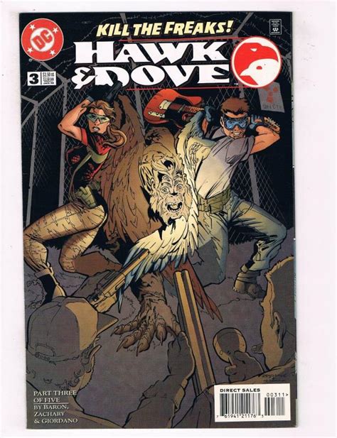 Hawk And Dove 3 Vf Dc Comics Comic Book Jan 1998 De38 Ad11 Comic Books
