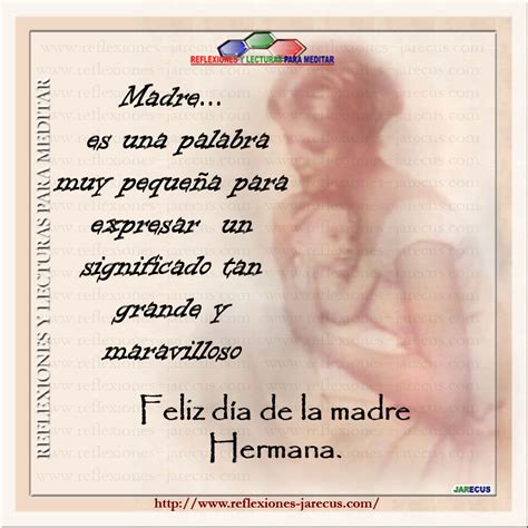 Feliz Dia De Las Madres Hermana Imagen
