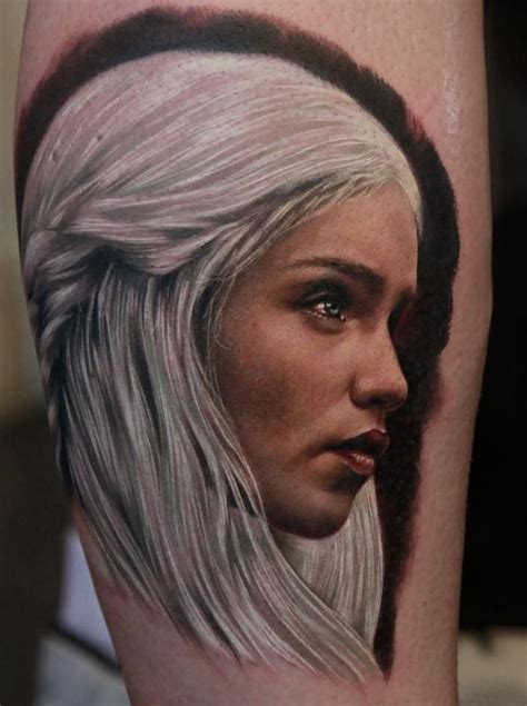 82 Best Tattoos By Famous Rich Pineda Doozy List Daenerys Targaryen